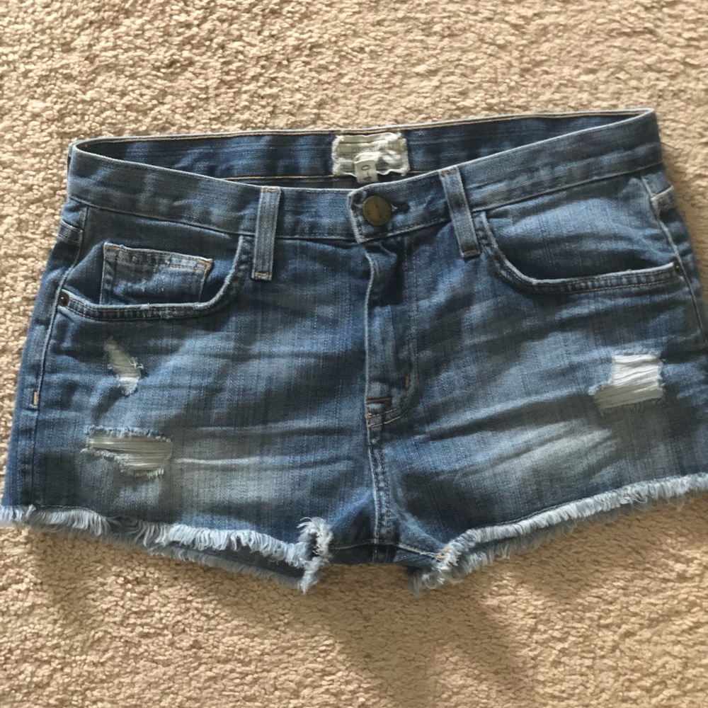Authentic Current and Elliott denim shorts